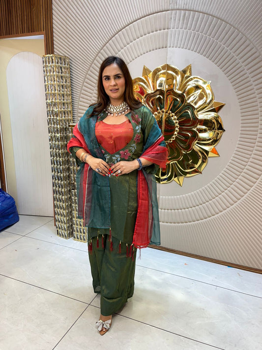 Stunning Floral Suit PC1625