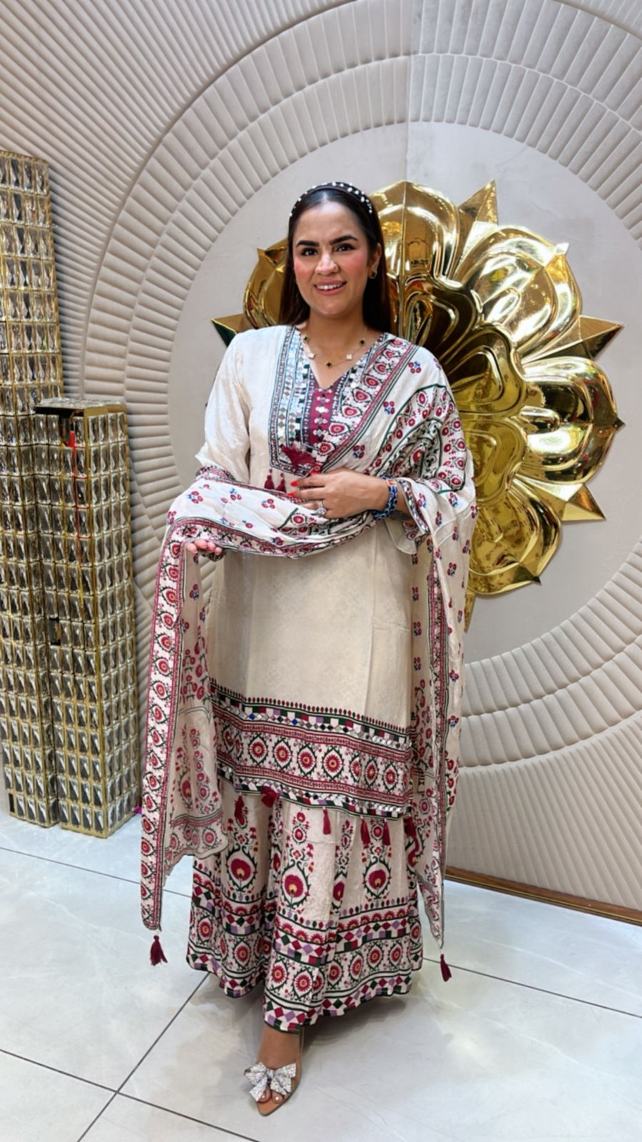 Comfortable Suit With Beautiful Print PC1639