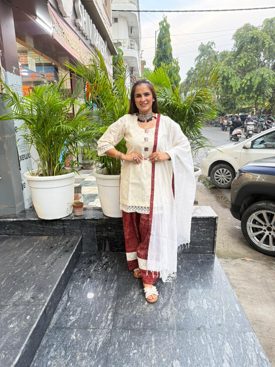 Beautiful Cotton Suit PC1692