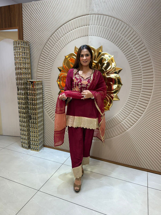 Stunning Suit Floral Work PC1710