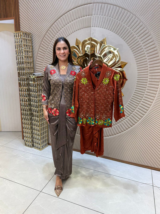 Beautiful Party Wear Dhoti Dress PC1764