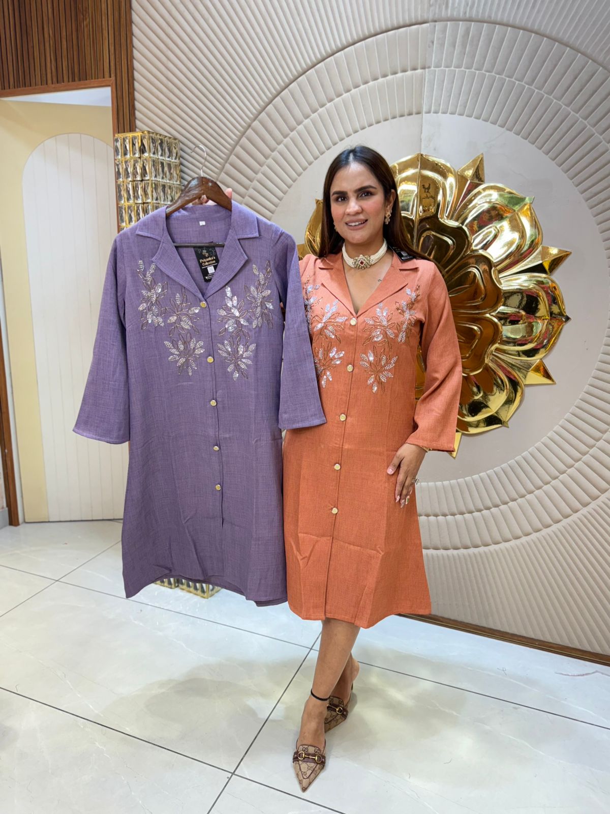 Beautiful Knee Length Dress PC1776