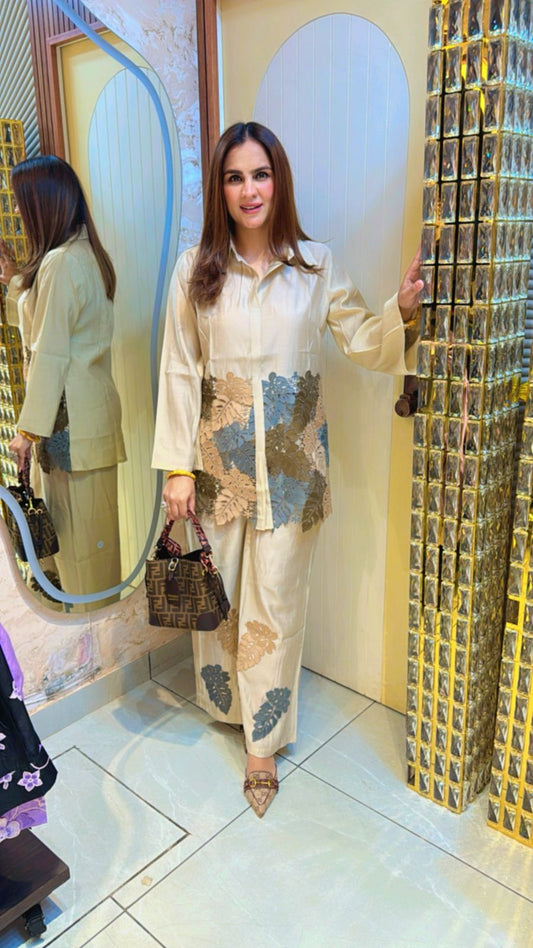 Beautiful Leaf Co-Ord Set PC1791