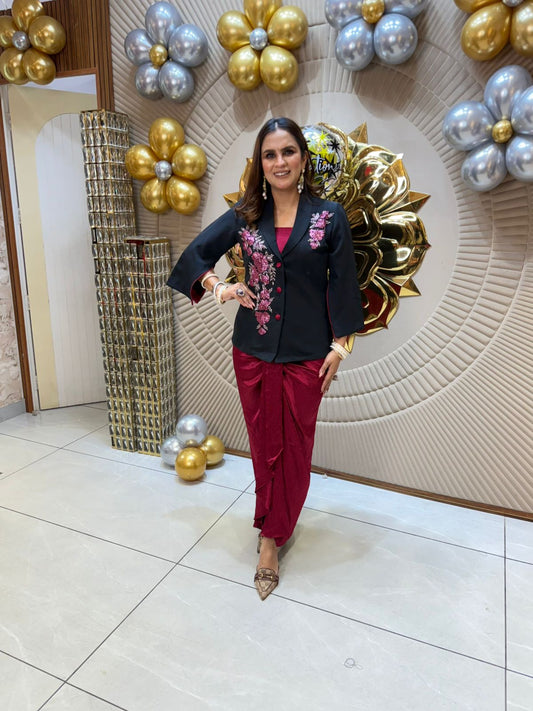 Very Pretty Three Piece Indowestern Set PC1818