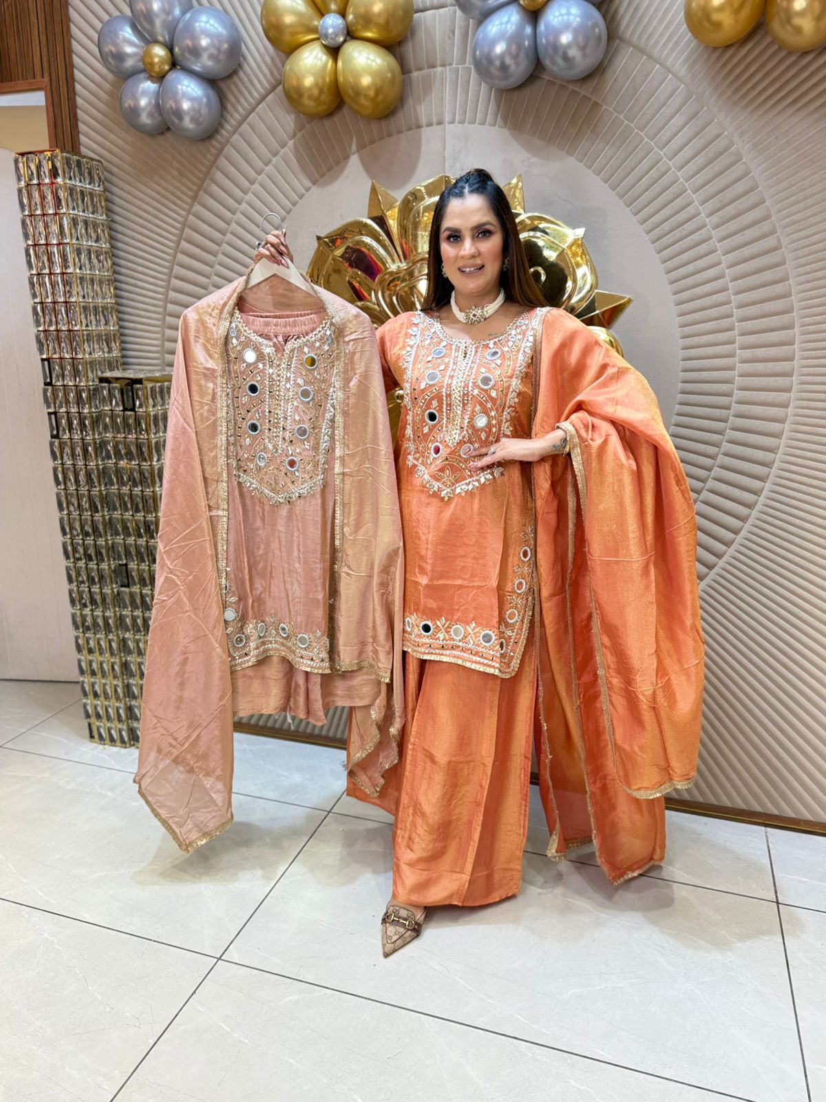 Traditional Attire in Warm Hues PC1843
