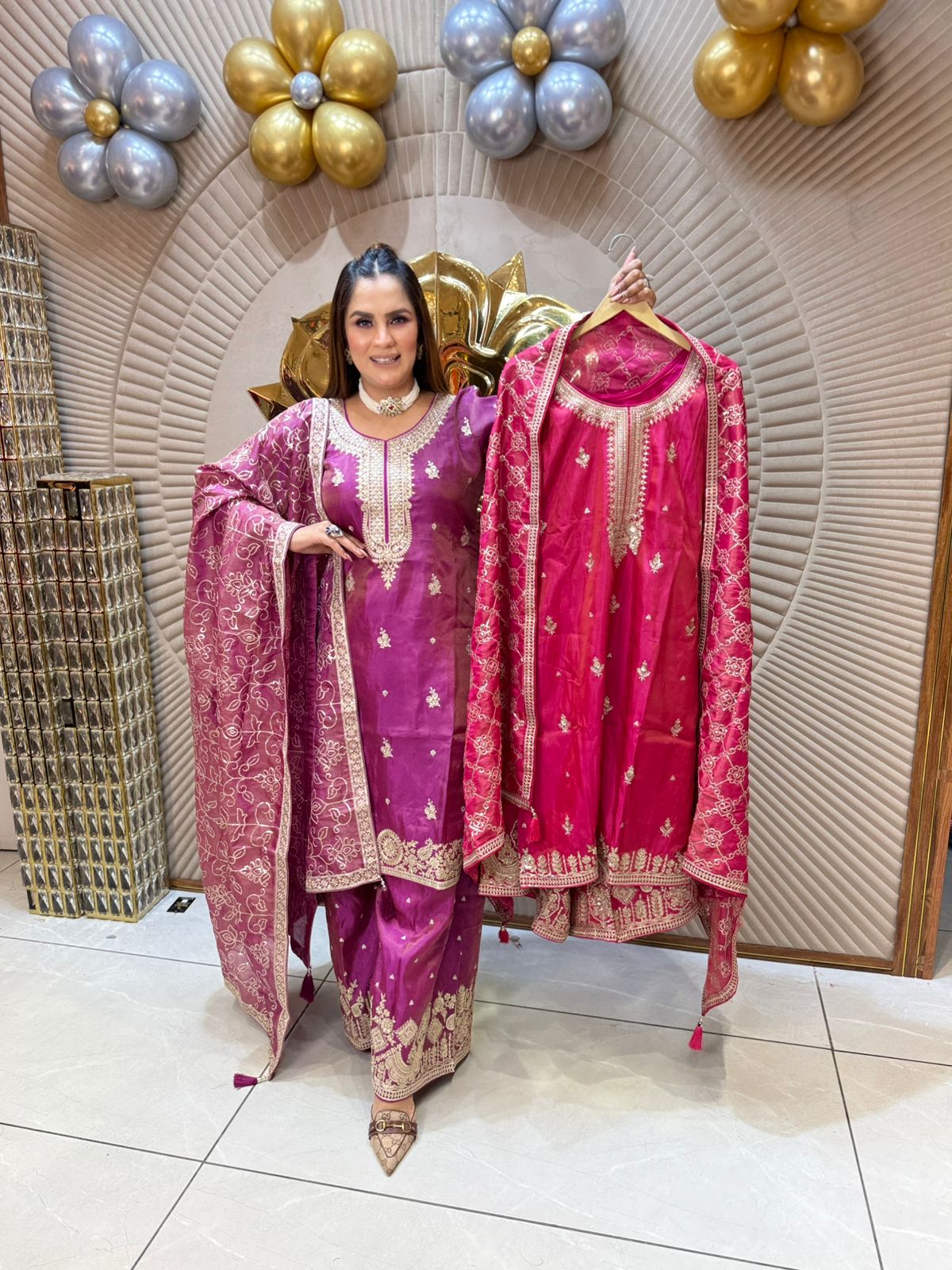 Vibrant Colors & Rich Embroidery PC1847