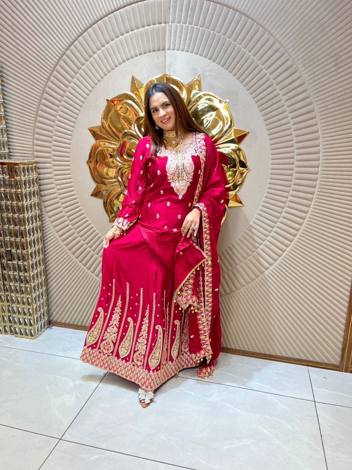Stunning Designer Skirt Suit PC1890
