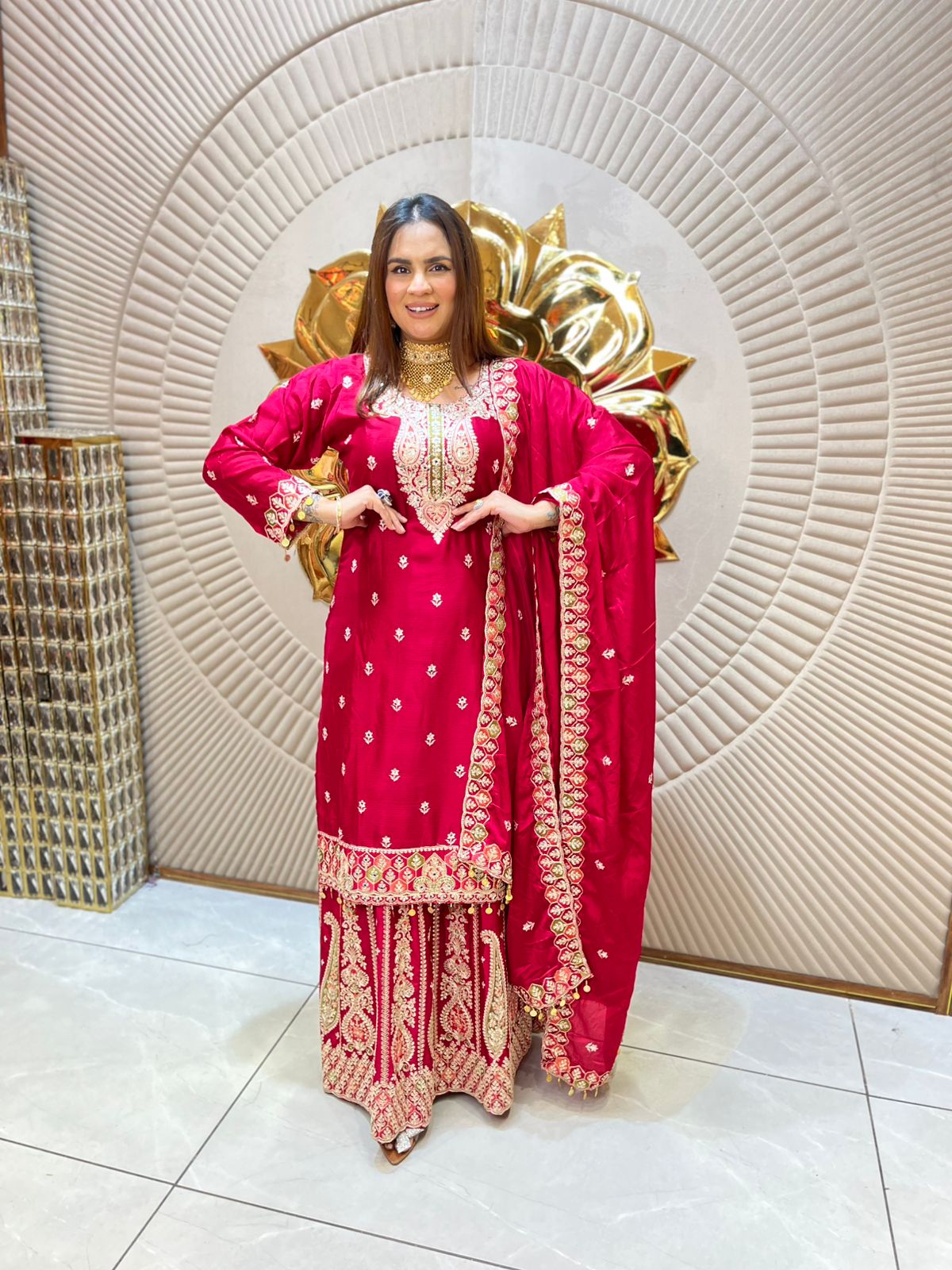 Stunning Designer Skirt Suit PC1890