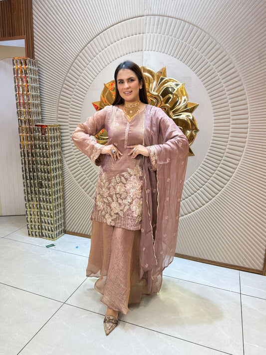 Stunning Partywear Suit With Heavy Work PC1898