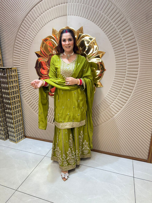 Stunning Sharara Suit PC1978
