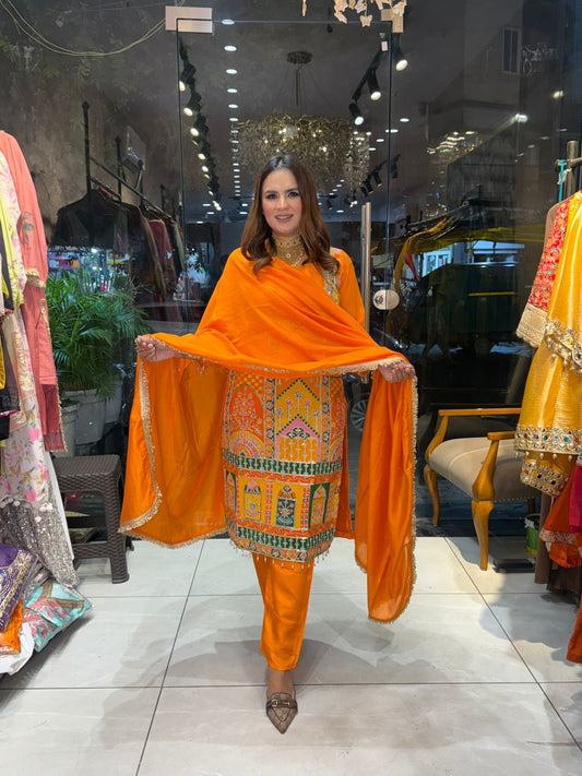 Stunning Pattern Print Suit PC1987