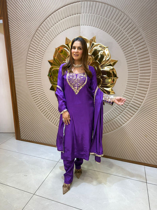 Beautiful Designer Suit Work on Hand PC2003