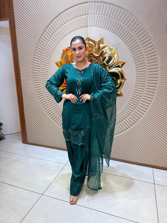 Stunning Suit With Embellished Work PC2020
