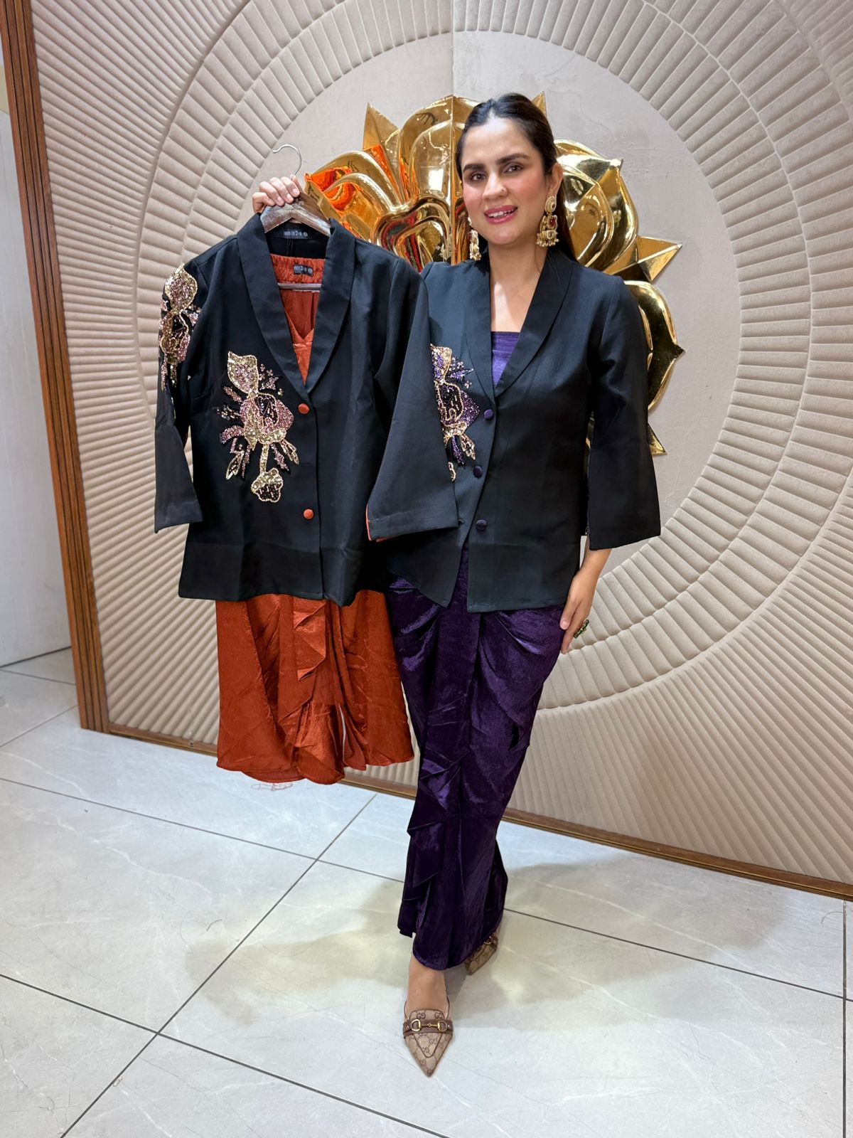 Three Piece Blazer Dress PC2028