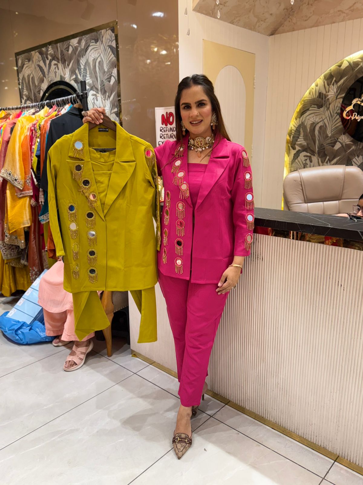 Banana Crape Cordset PC2037