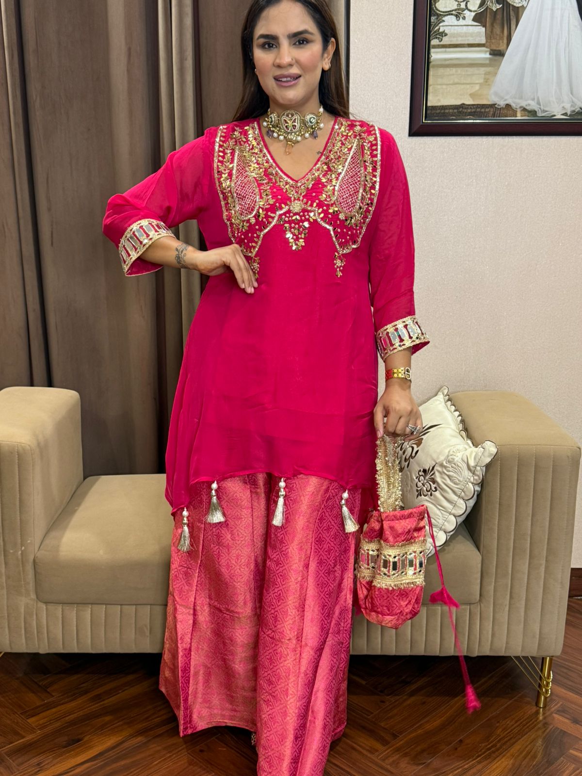 Beautiful 3 Piece Cordset 2038