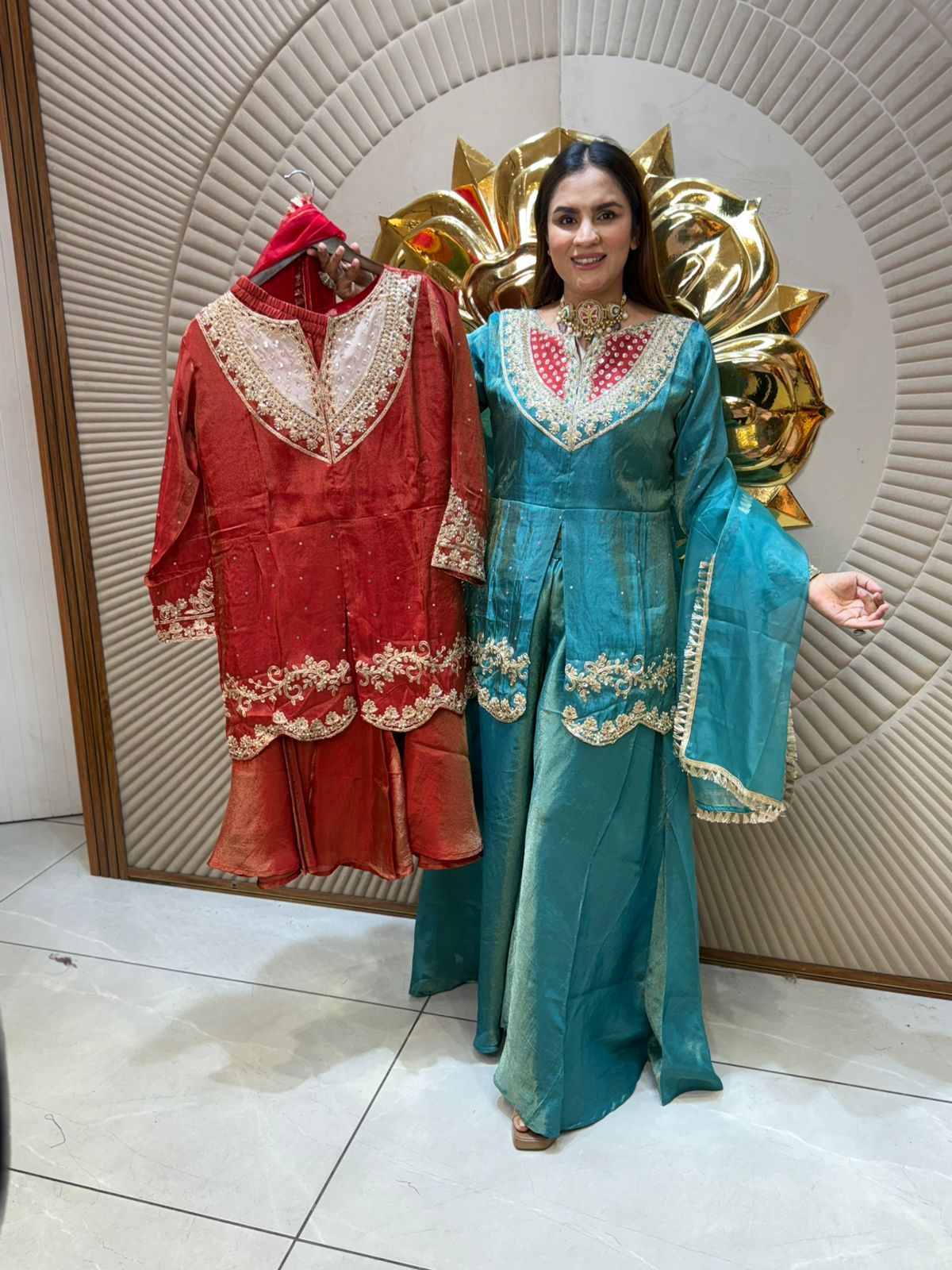 Heavy Designer Partywear Suit PC2050