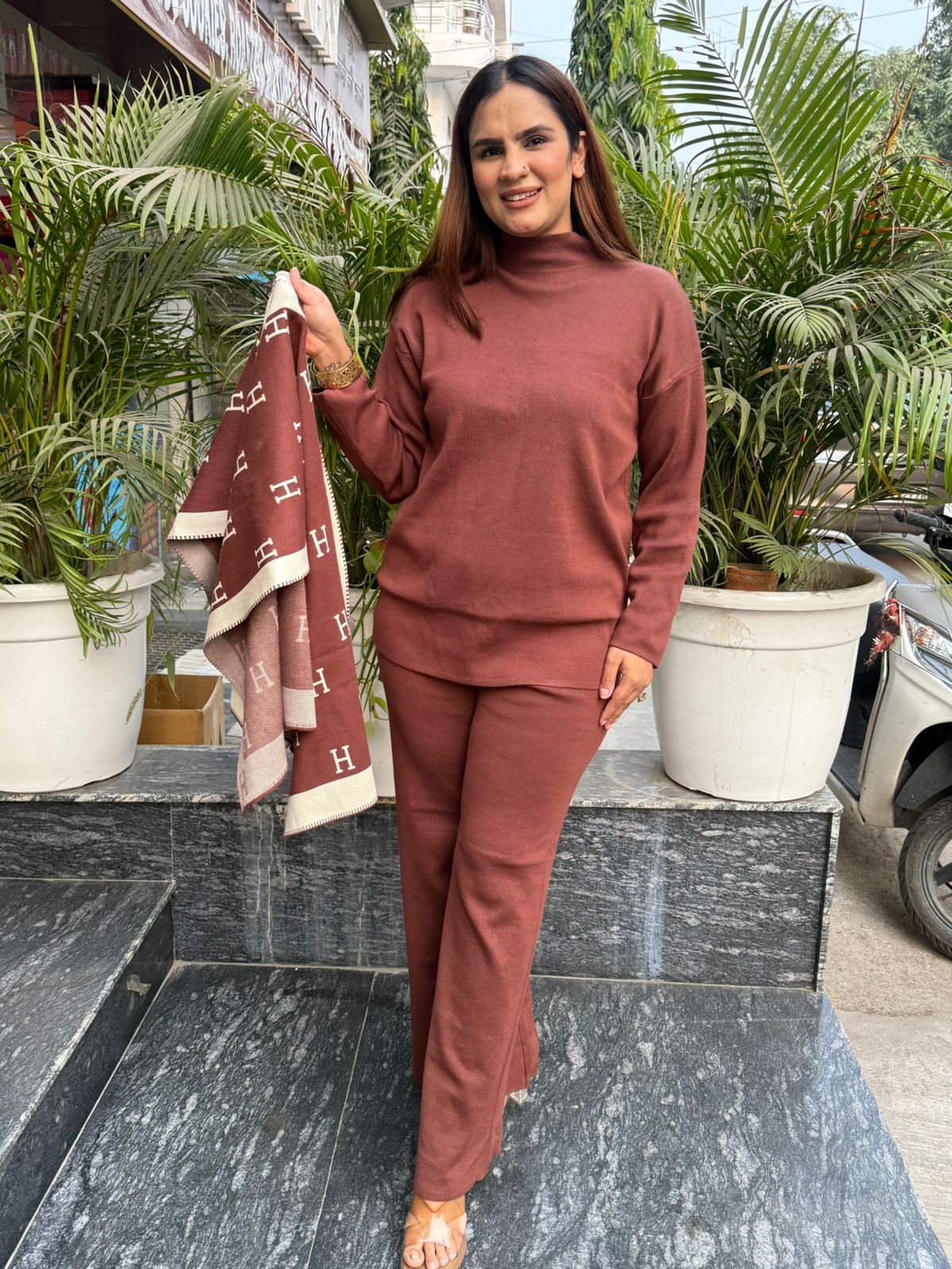 Beautiful 3piece  Warm Co-Ord Set PC2054