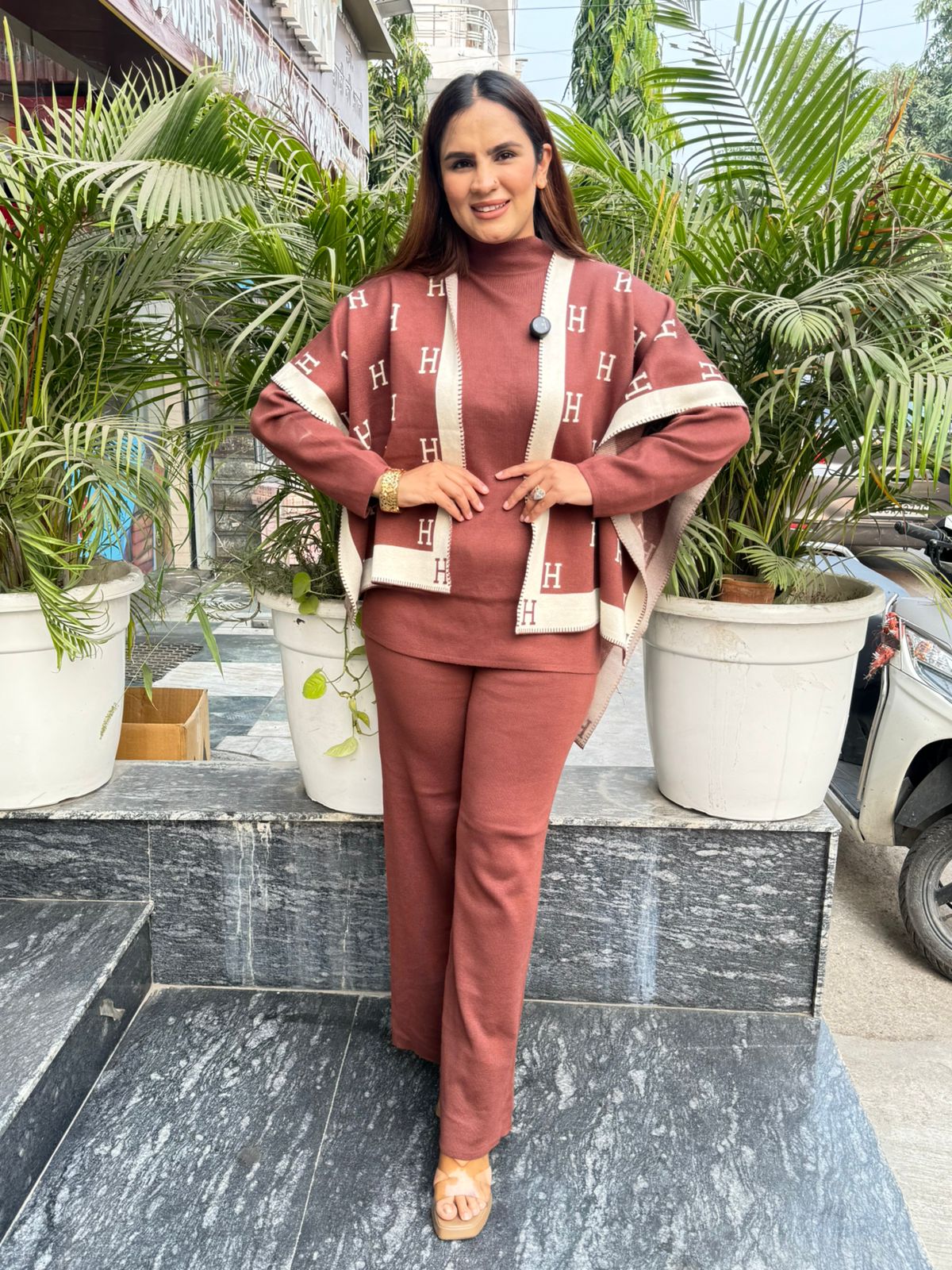 Beautiful 3piece  Warm Co-Ord Set PC2054