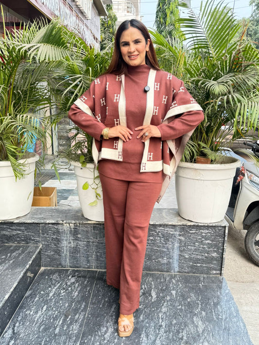 Beautiful 3piece  Warm Co-Ord Set PC2054