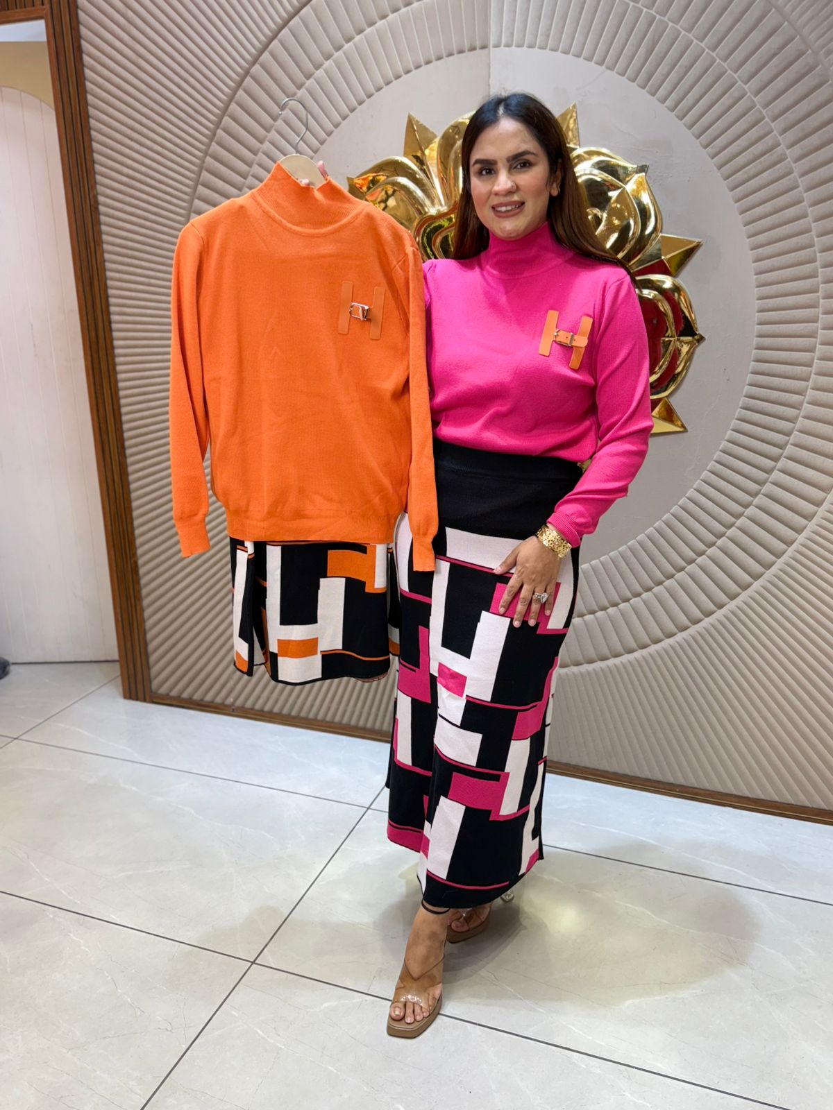 Beautiful Skirt Co-Ord Set PC2059