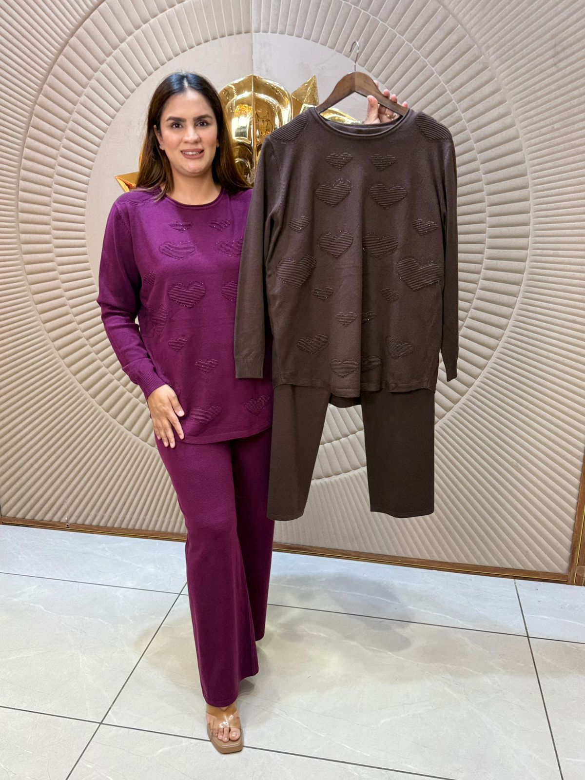 Beautiful Heart Work Co-Ord Set PC2066