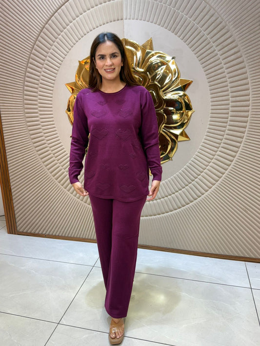 Beautiful Heart Work Co-Ord Set PC2066