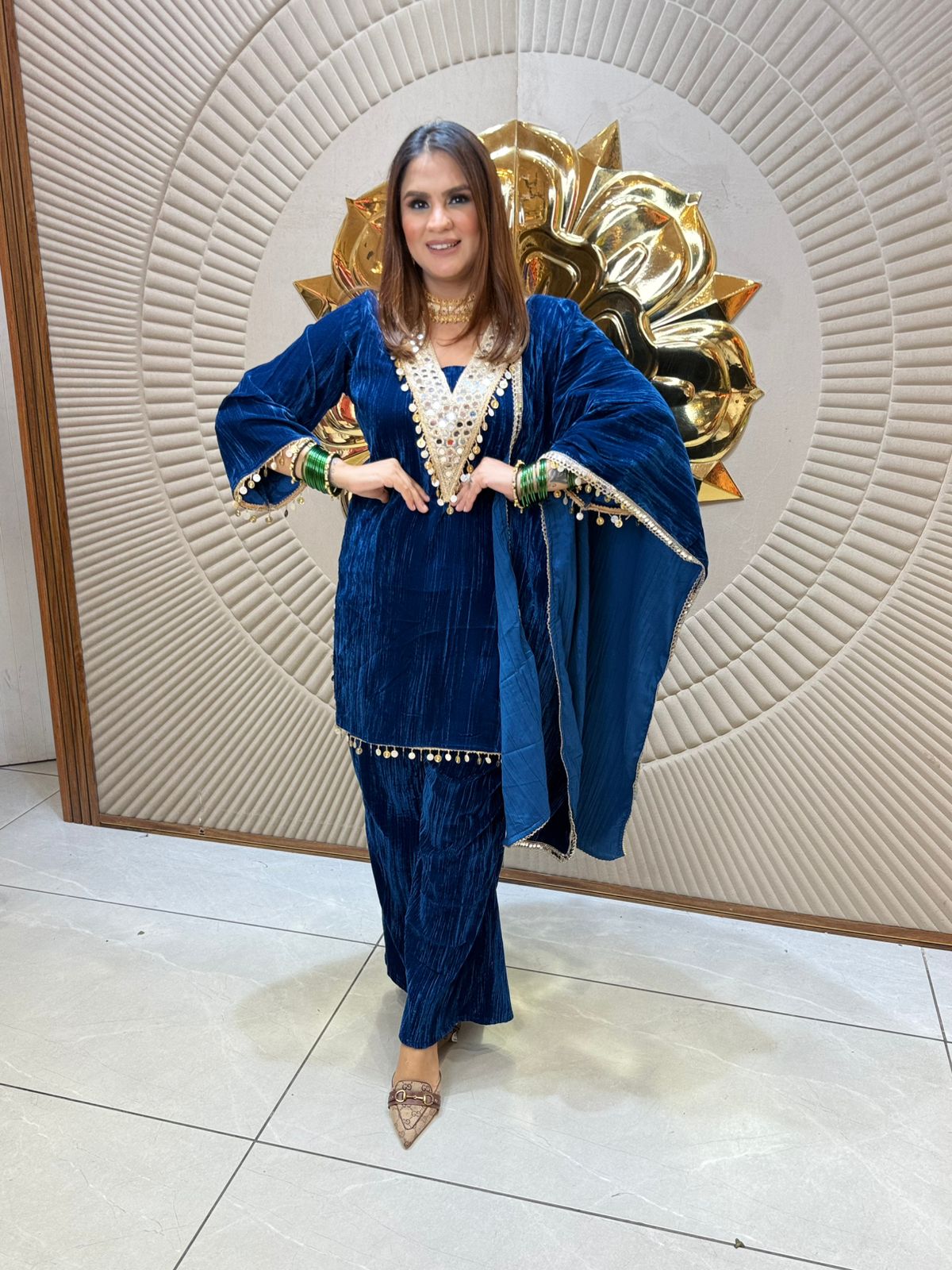 Elegant Velvet Suit PC2113