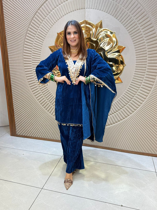 Elegant Velvet Suit PC2113