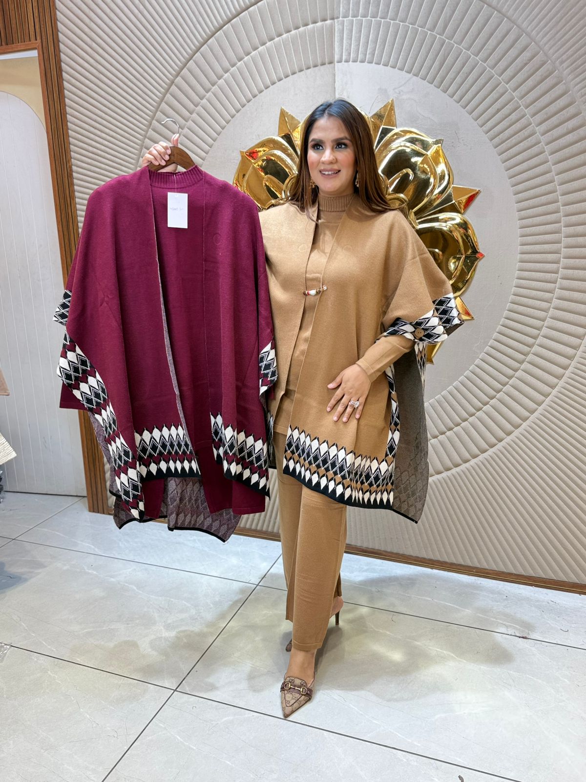 Beautiful Coord Set Lace Work  PC2124