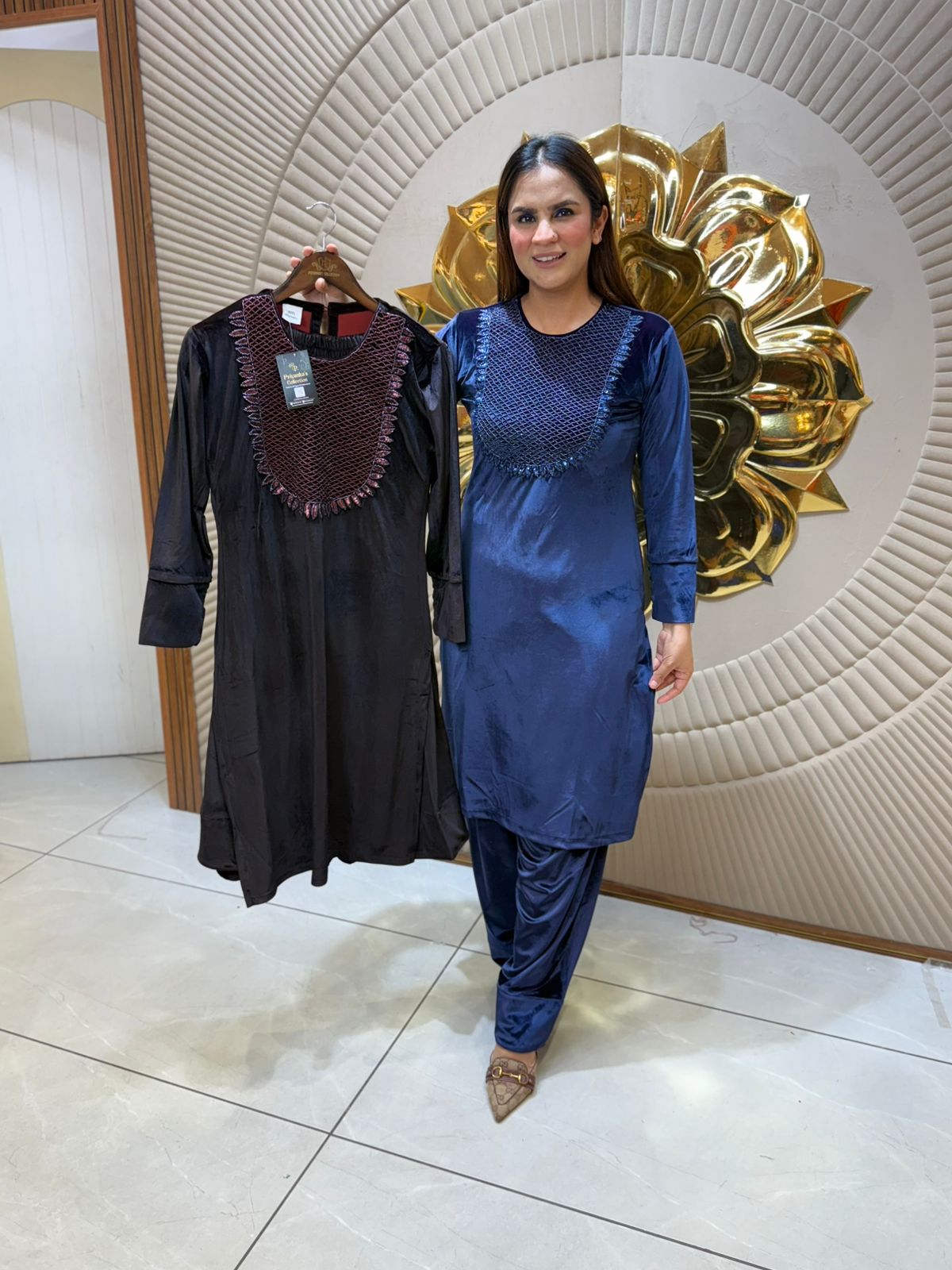 Stunning Velvet Co-Ord Set PC2126