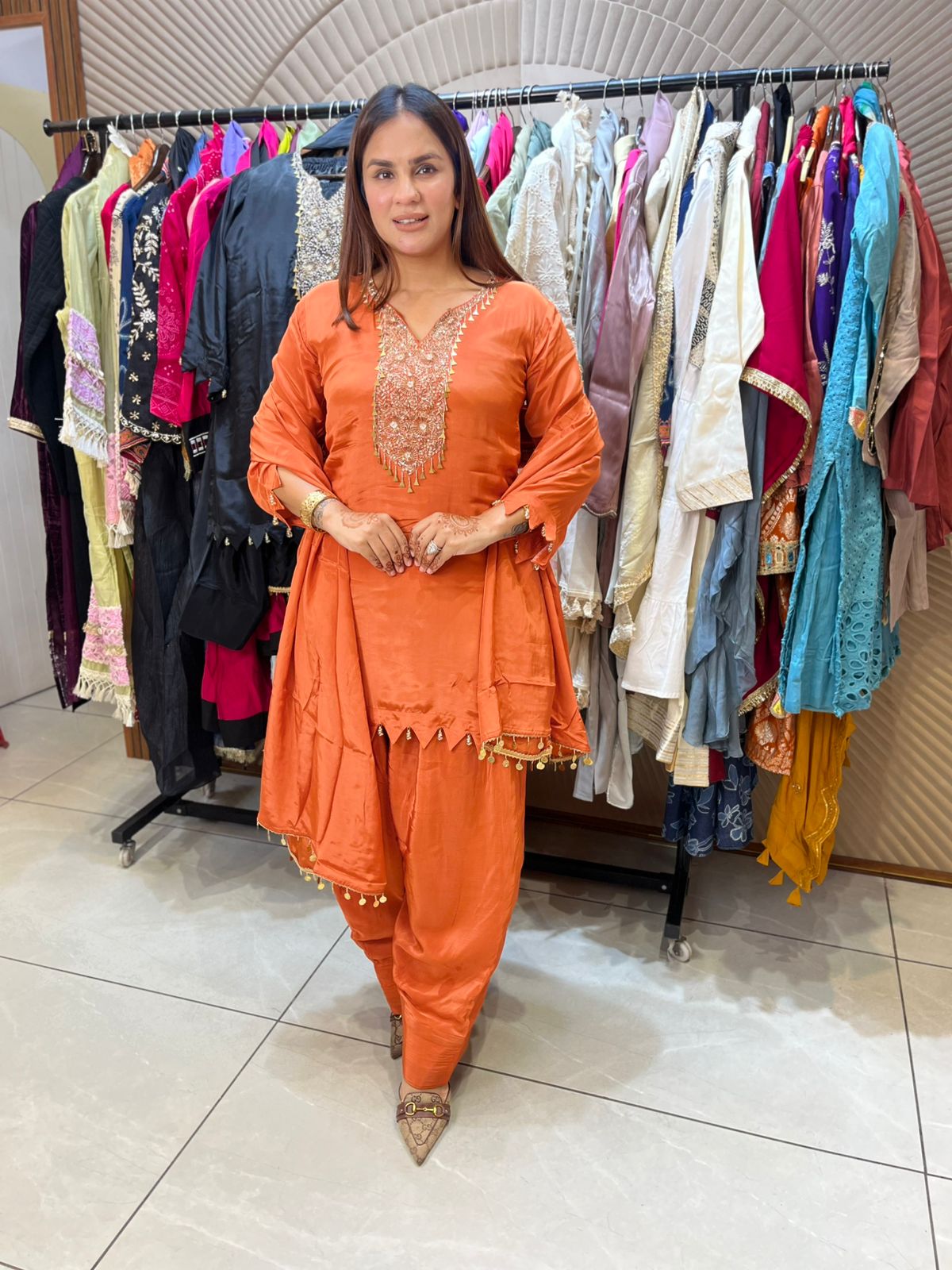 Stunning Cut out Work Suit PC2139