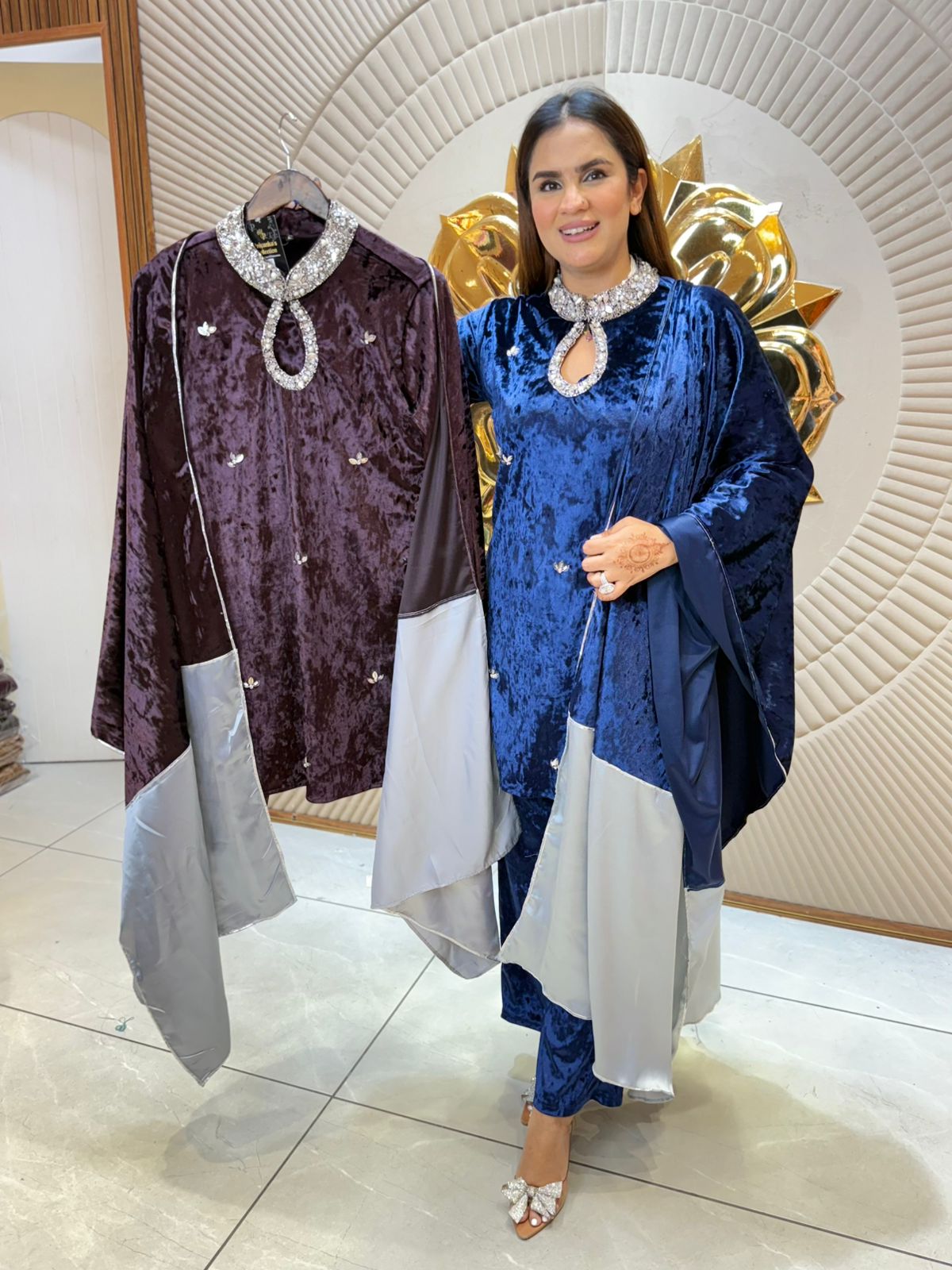 Elegant Velvet Suit PC2162
