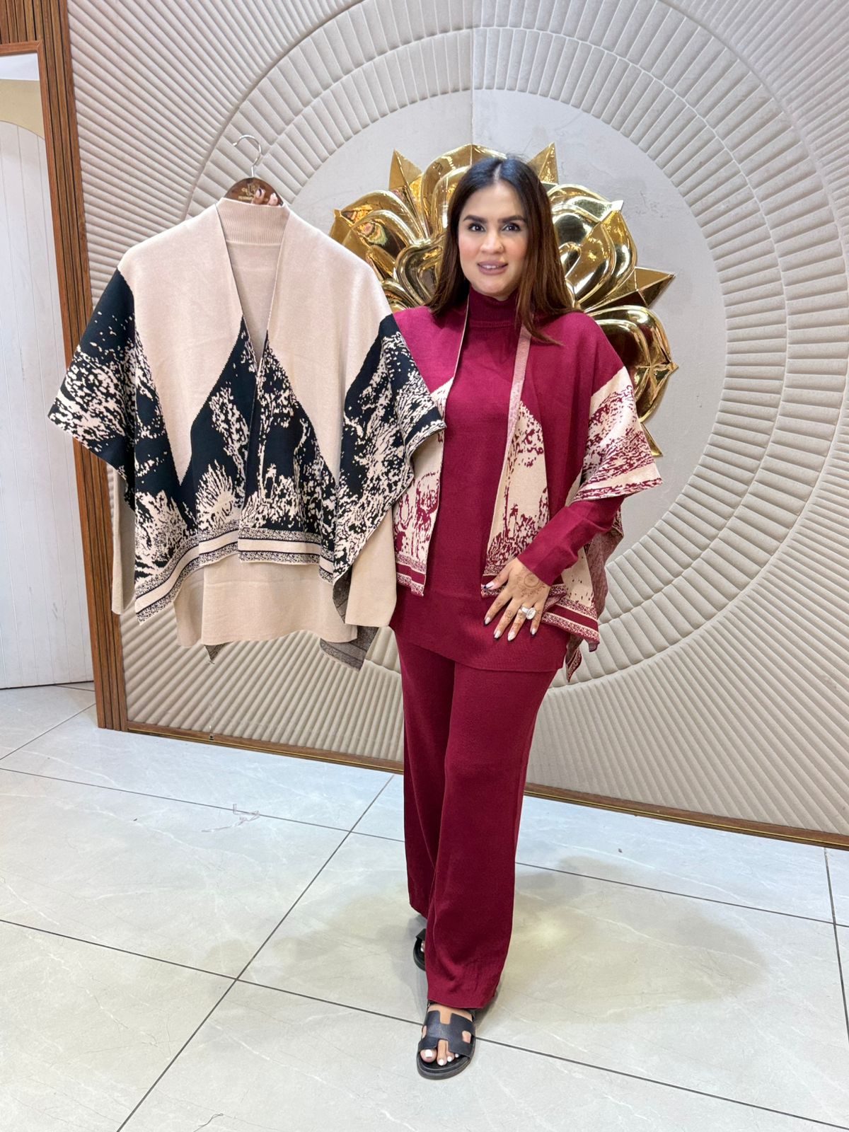 Beautiful Winter Wear Dress PC2166