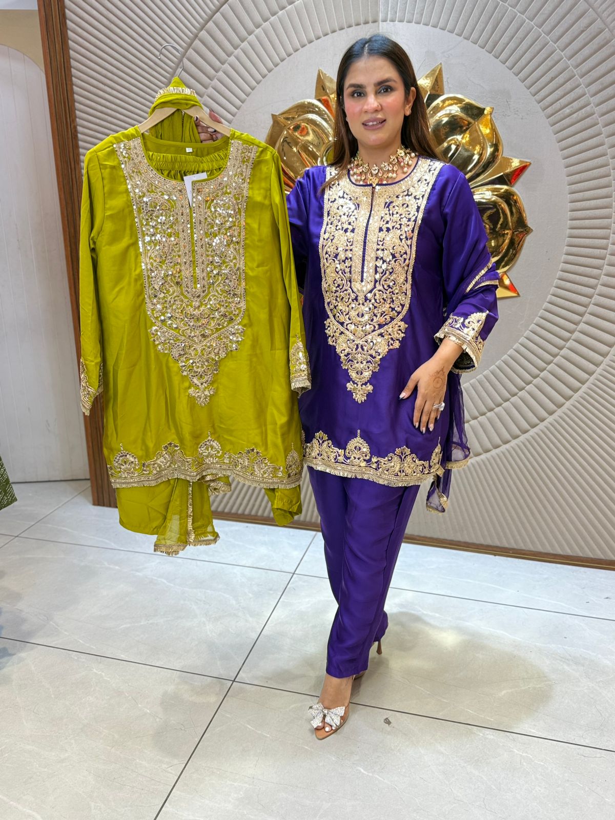 Beautiful Party Wear Heavy Suit PC2175