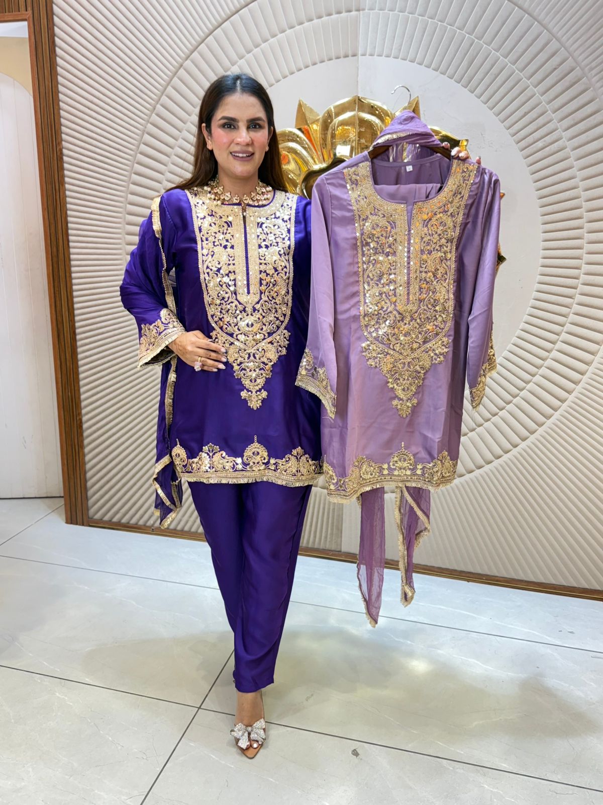 Beautiful Party Wear Heavy Suit PC2175