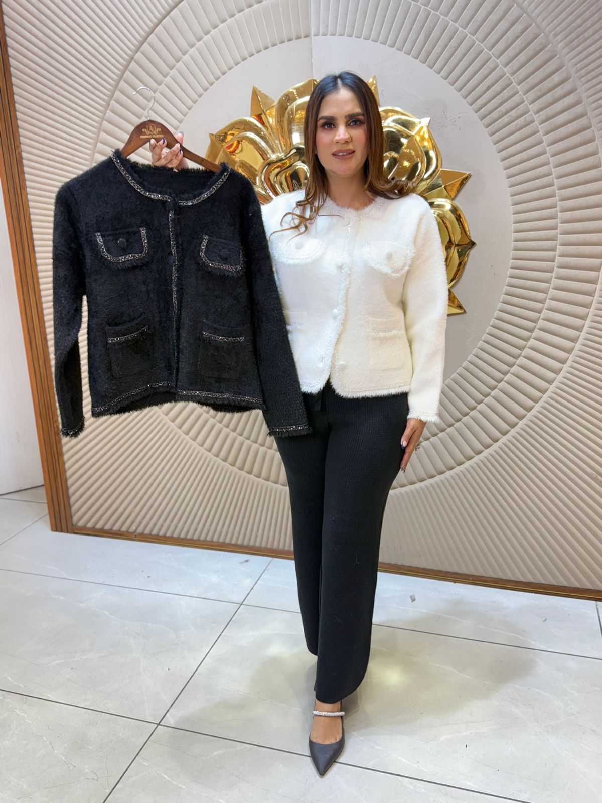 Beautiful Top With Round Neck PC2196