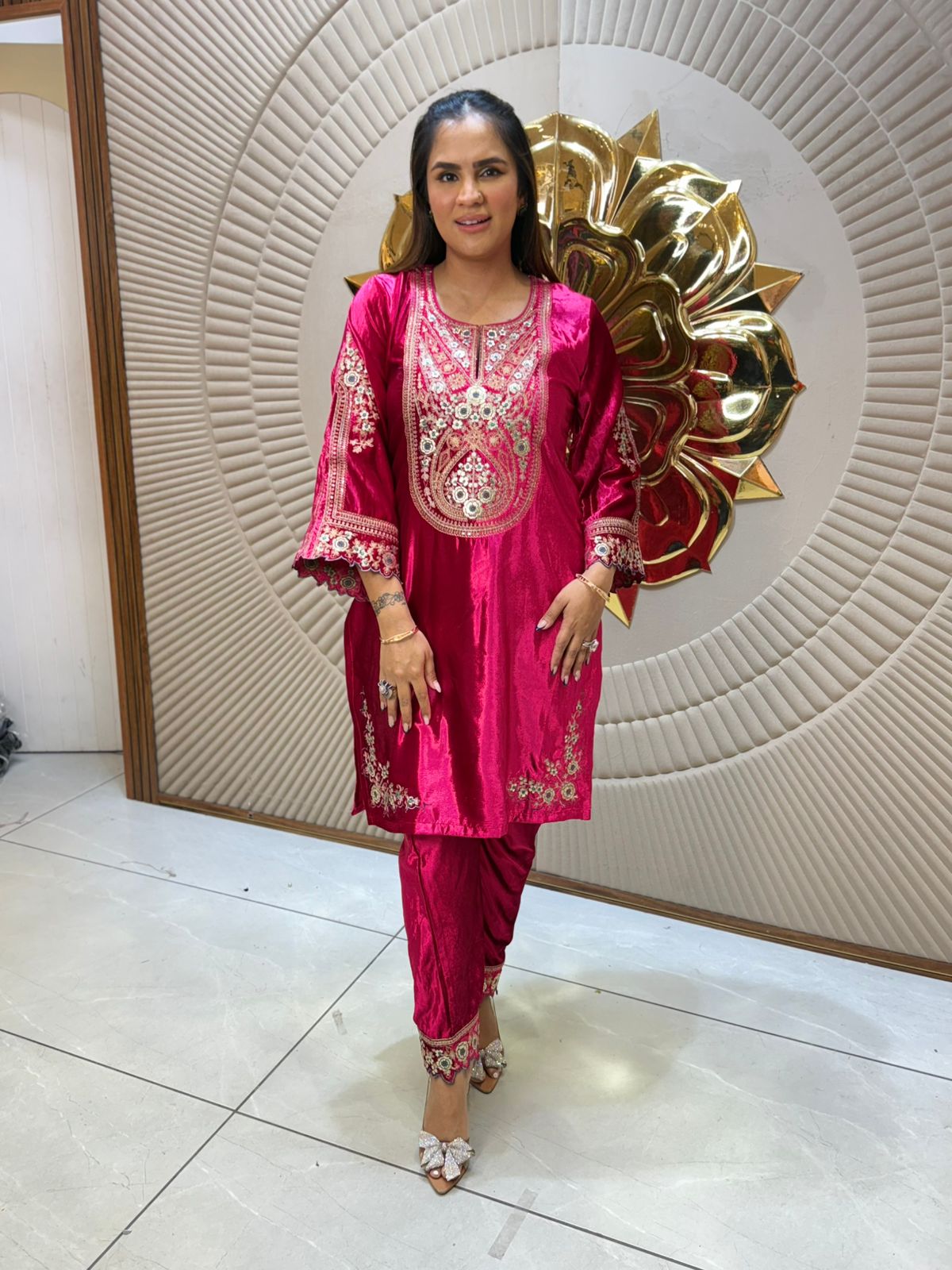 Elegant Velvet Dress PC2215