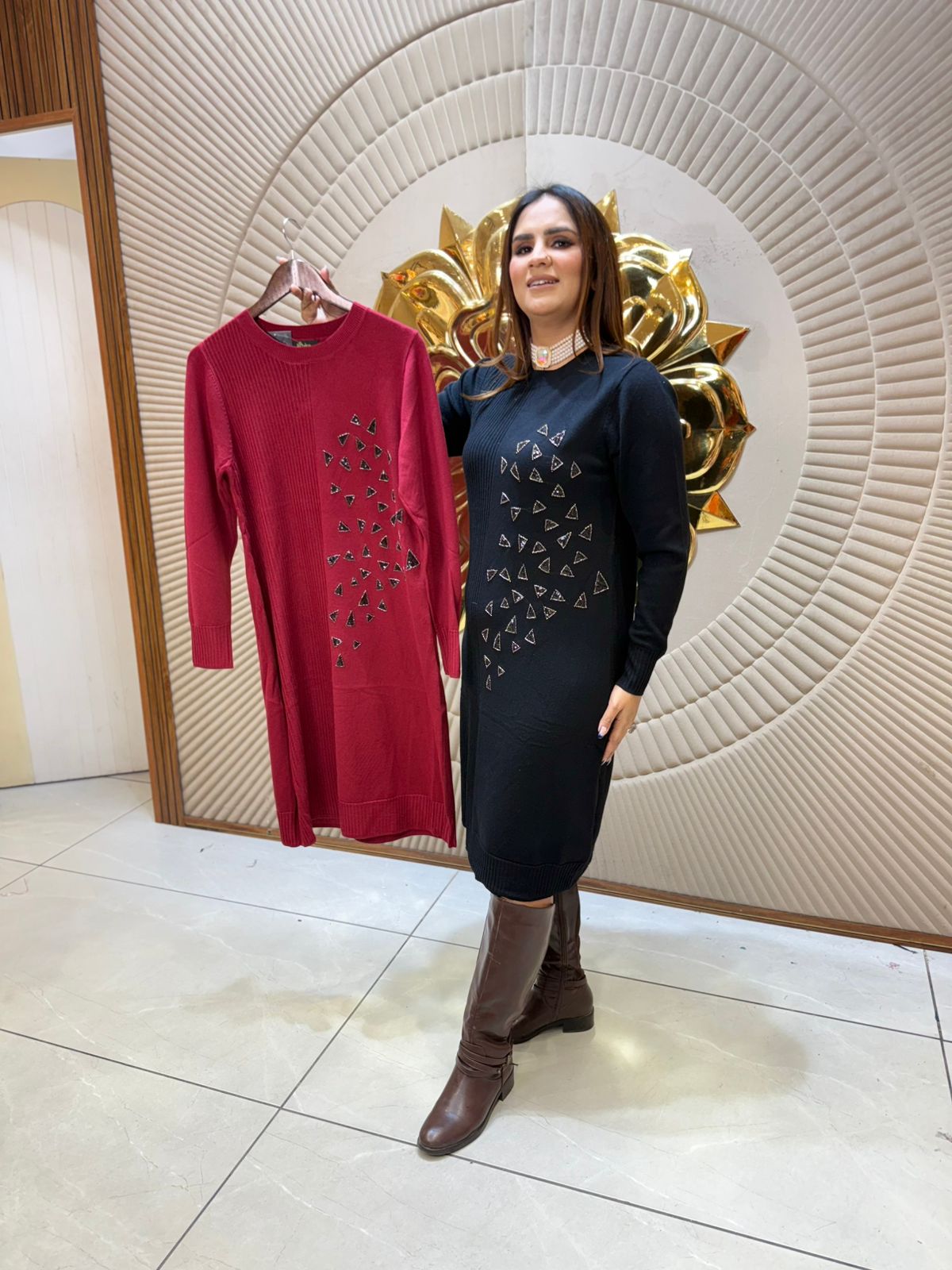 Beautiful Winter Dress PC2244