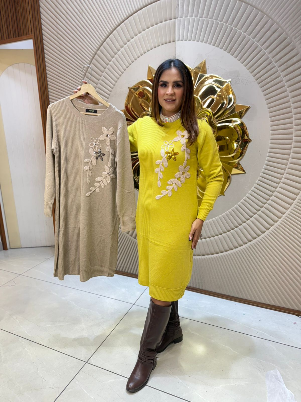 Elegant Winter Dress PC2245