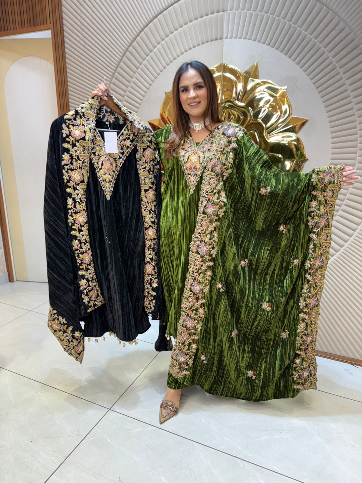 Elegant Velvet Suit PC2248