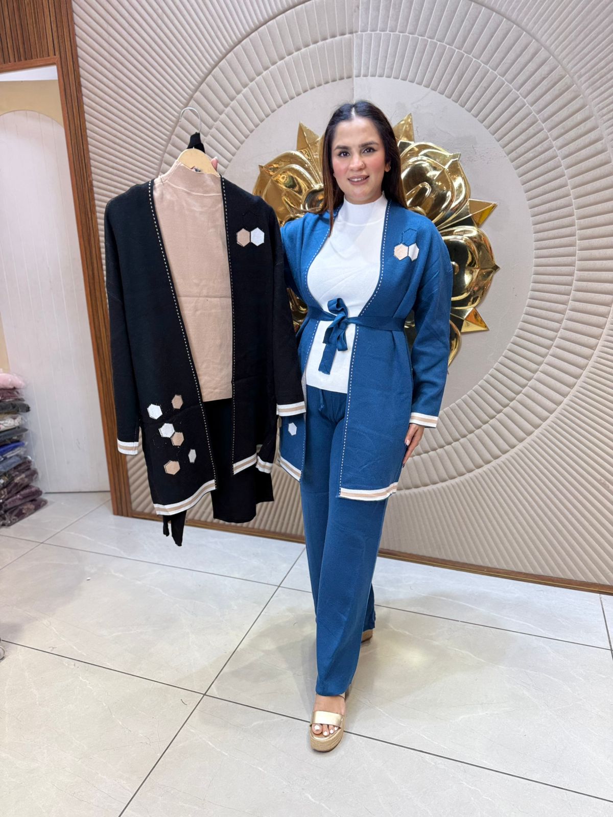 Beautiful Winter Coord Set PC2258