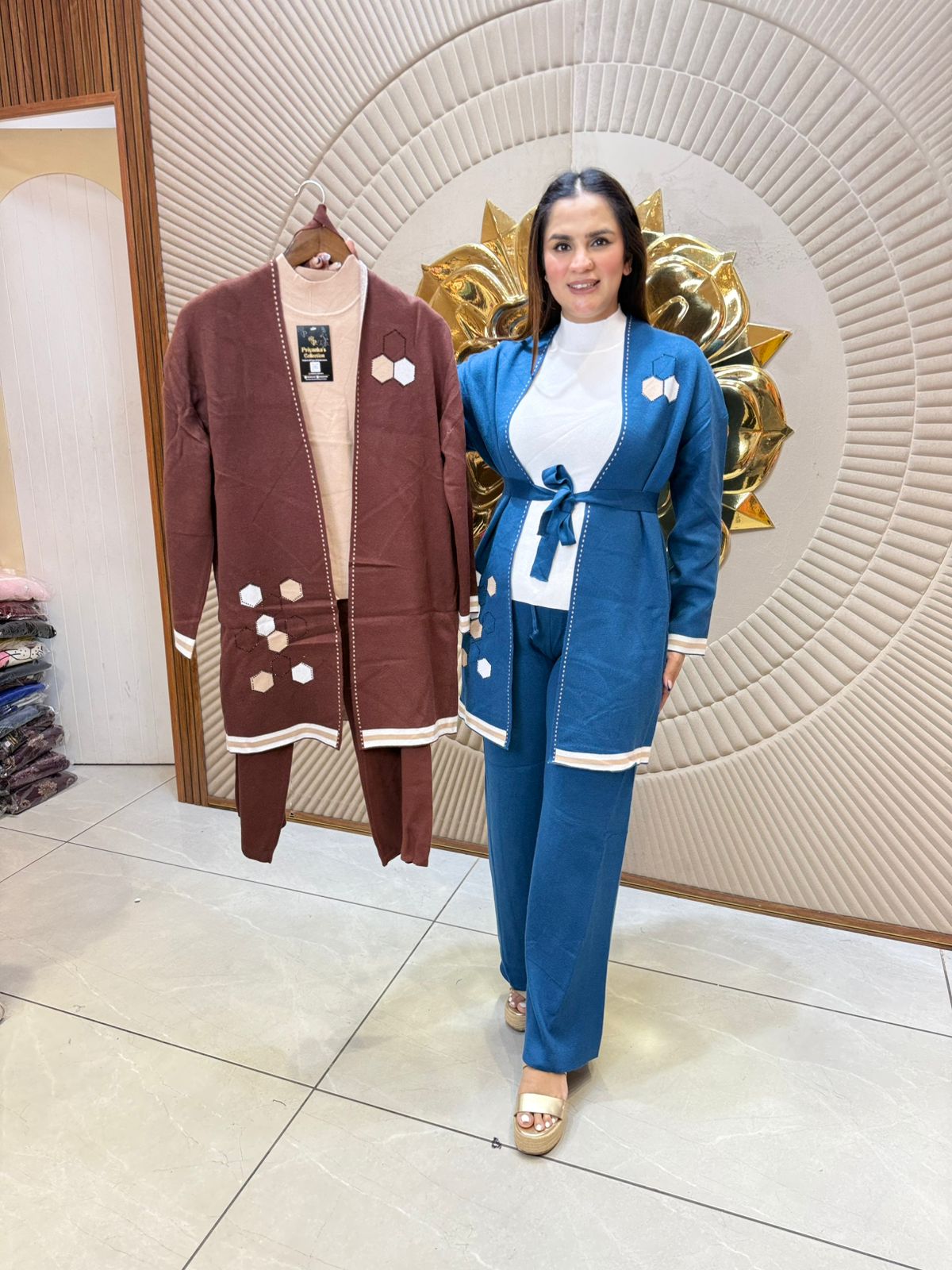 Beautiful Winter Coord Set PC2258
