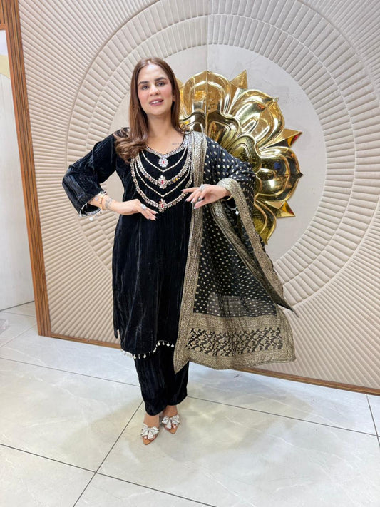 Beautiful Velvet Suit PC2277