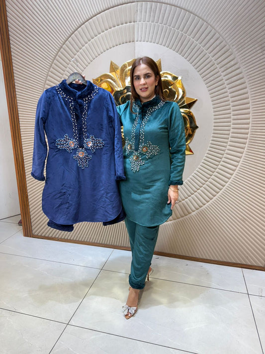 Elegant Winter Wear Dress PC2280