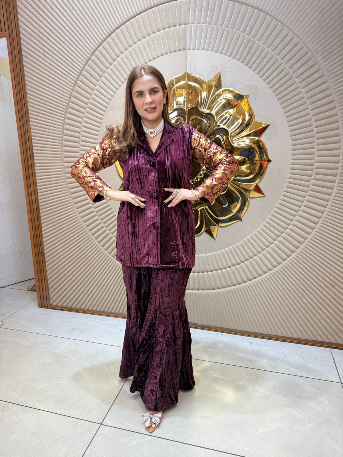 Elegant Velvet Dress PC2281