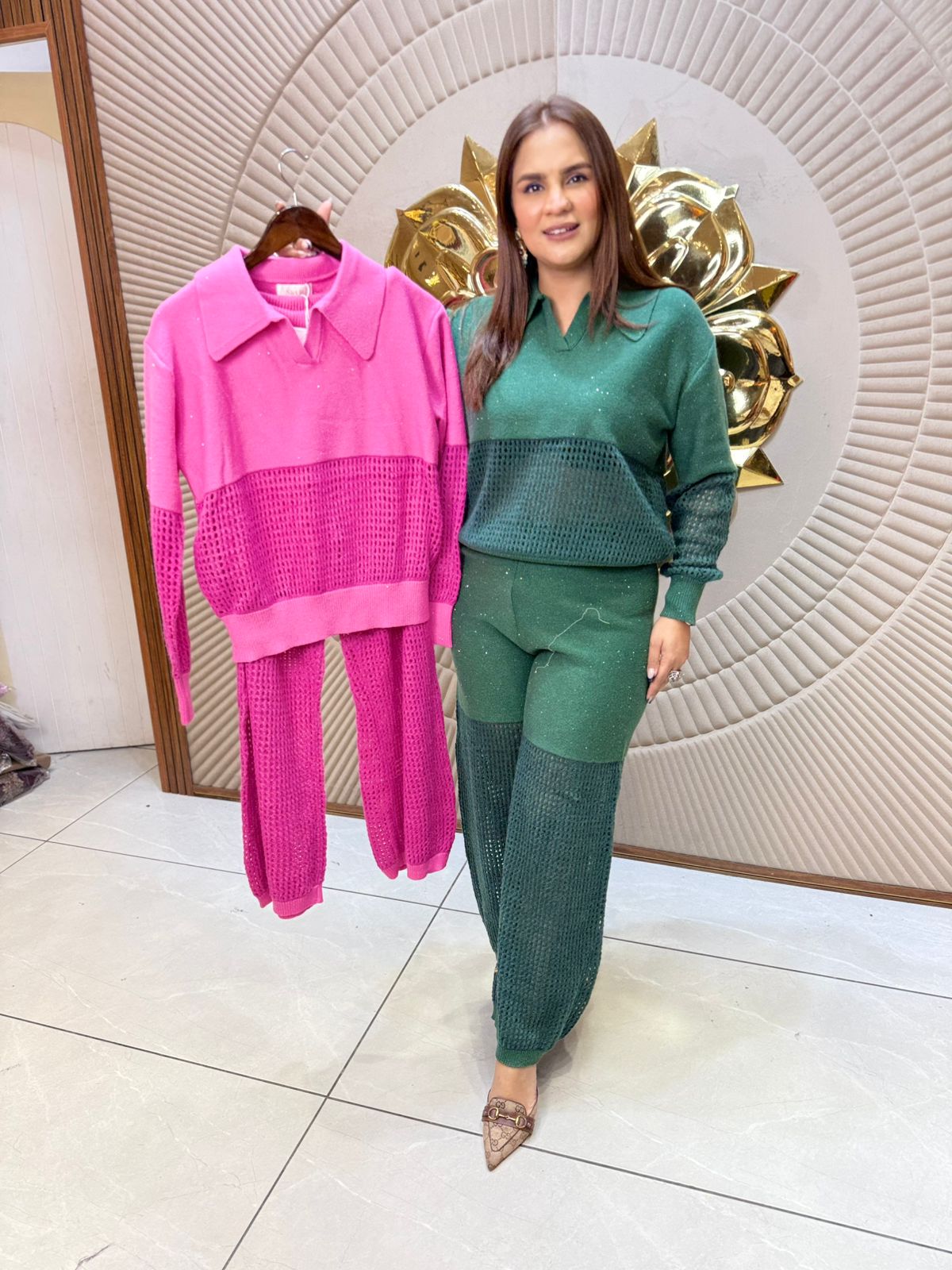 Elegant Winter Coord Set PC2289