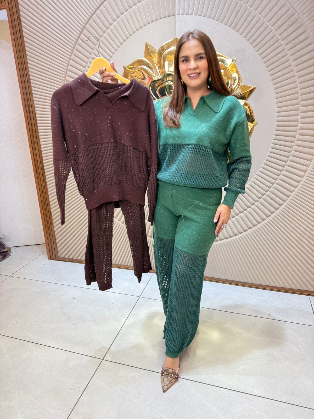 Elegant Winter Coord Set PC2289