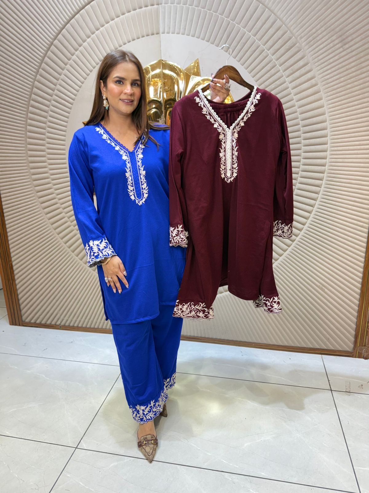 Elegant Woolen Suit PC2292