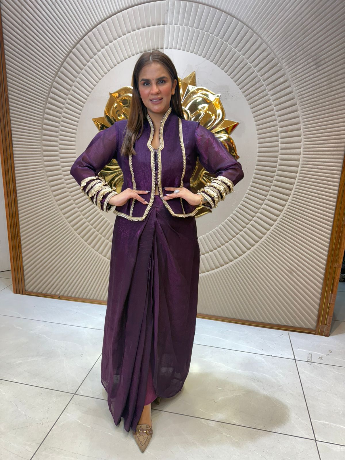Beautiful Indo-Western Dress PC2299